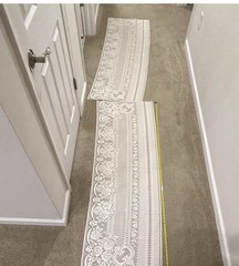 Ivory Floral Lace Sheer (2 Pieces) New-Vintage-Beautiful