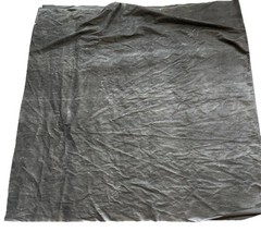 Black Pebble Grain Upholstery Vinyl Fabric 56 x 110 Faux Leather Heavyweight