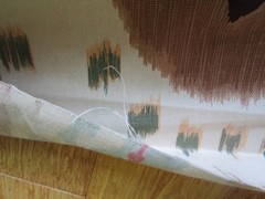 SAMARKAND Suzani Print Brunschwig & Fils Linen Blend fabric 63″L x47″ w