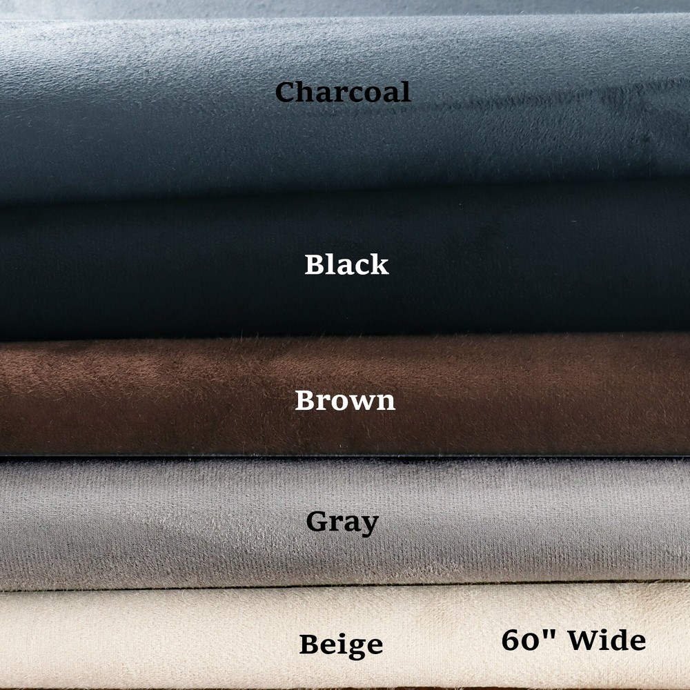 1/8″ Foam Backed Suede Headliner Fabric Automotive Droop Upholstery Sold By Yard
