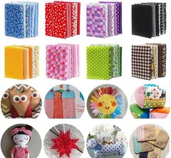 150Pcs 4″ x 4″ (10cm x 10cm) Cotton Craft Fabric Bundle Squares,Squares Sheets