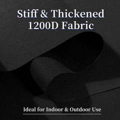 1200D Heavy Canvas Outdoor Fabric by The Yard Waterproof Multi-Color/Length