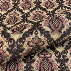 Burgundy French Royal Trellis Upholstery Fabric 54″