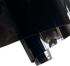 ONEART | Black Transparent Leather Vinyl, 30 Gauge Solid Color See-Through Wa…