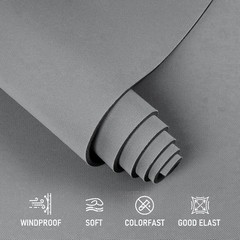 Gray Headliner Fabric w/ Foam Backing for Car Ceiling Fabric Repair Upholstery