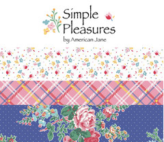 Simple Pleasures 16650 Blue Riley Blake AMERICAN JANE