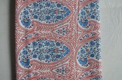 2 Yard New Paisley Hand Printed Running Fabric NO TARRIF CHARGES 100% ✅ ZK_1*