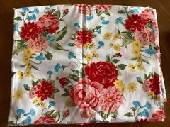 Pioneer Woman 1yd Fabric Cotton Sweet Rose Floral Sewing Quilting Crafts White