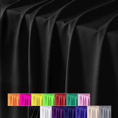 Nylon Spandex Fabric by the Yard, 80% Nylon 20% Spandex, 4-Way Stretch Quick-Dry