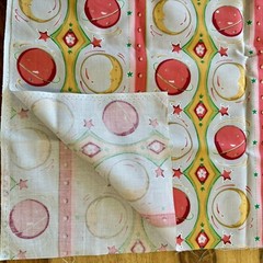 Westminster Fibers Fabric “Moon & Planet Stripe” 2 Yards By 42 Inches