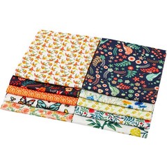 -25 Options- 100% Cotton Quilting Fabric Bundles 10pcs Fat Quarters 18”x21”-M…