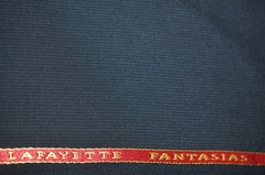 Lafayette Fantasia’s Navy Blue Medium Weight Wool Suiting Fabric 60″ Wide BTY