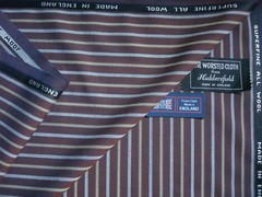 100% PURE WOOL WORSTED BLAZER FABRIC – MADE IN ENGLAND -2.0 m