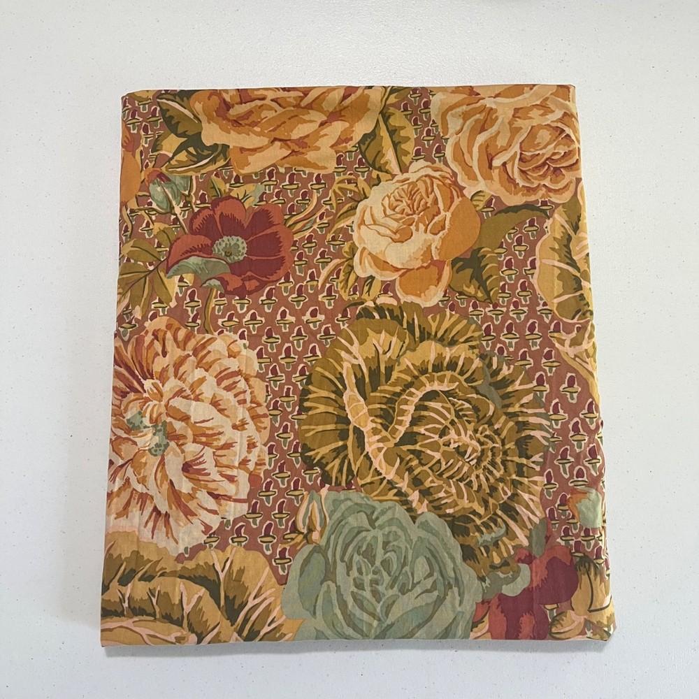 Kaffe Fassett For Westminister Fibers Cabbage & Rose Brown 1/2 Yard