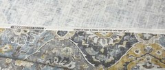 COVINGTON HATHAWAY FOG BLUE GOLD DAMASK MULTIPURPOSE FABRIC BY YARD 54″W