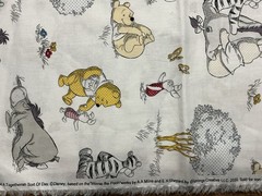 2020 DISNEY Winnie the Pooh A TOGETHERISH SORT OF DAY Cotton Fabric 108IN X 44IN