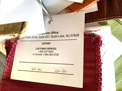 Fabric Samples 39 Each Wired Edge Polyester Asst Colors Crafts Sewing 16″ X 4″