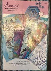 HTF / OOP Annie’s Creative Quilters Fabric Club Niagra Batiks