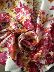 Cameron Multicolor Floral Pattern Fabric Cotton. Pattern #25296