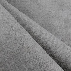 Grey Suede Foam Backed Headliner Fabric for Car Roof Panel Lining 60″ x 60″