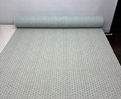 KRAVET 33132-1613 TURQUOISE MIA HONEYCOMB GEOMETRIC FURNITURE FABRIC BTY 56″W