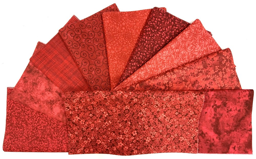 Special Strips!! Dark Red 10 -5 ” x 44″ Strips Quilting & Sewing Fabric