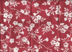 “Veranda Reds” Florals, Maywood Studio, Set of 5 Fat Quarters, Quilt Fabric