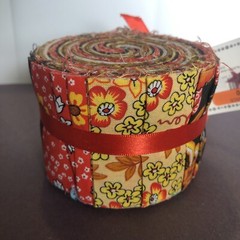 Strips Roll 100% cotton fabric quilt strips, 8 Designs, 3 Of Each
