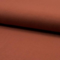 Plain Bamboo Jersey Fabric Material – TERRACOTTA