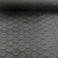 3K 100 *50/100/200/300cm Football Honeycomb Hexagonal Pattern Carbon Fiber Cloth