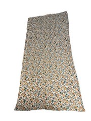 Vintage MCM Floral Cotton Fabric 90×41 Inches 2.5 Yards Sewing Crafts Quilting