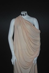 Wool Knit Jersey Spandex Fabric Ecofriendly 7oz beautiful drape Peach Puree