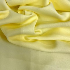 Delaney PALE YELLOW Polyester Gabardine Fabric for Skirts, Suits, Overcoats, Tr