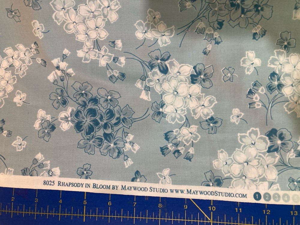 3/4 Yard “Rhapsody In Bloom” Maywood Fabric