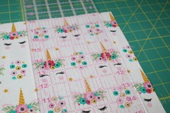 PINK Unicorn Unicorns Fabric COTTON CUTE Print Kids Girls Nursery Fat Quarter FQ