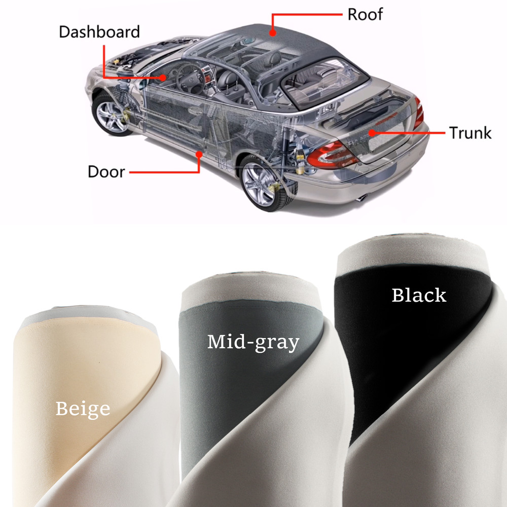 Auto Headliners Upholstery Material Car Retread Torn Dome Liner Sagging Shedding
