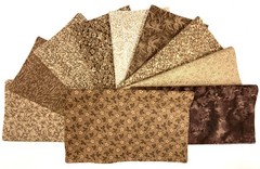 Brown Layer Cake 40 -10″ Squares Quilting Sewing Fabric