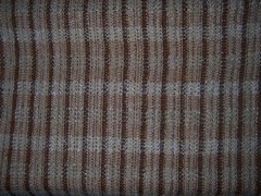 5.5yds UNIQUE DESIGNER HANDWOVEN SUIT FABRIC CHAMPAGNE COPPER METALLIC EYELASH