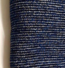 Knoll Pullman In Coastal, 11y14in, MORE Avalable, Soft Feeling From Chenille