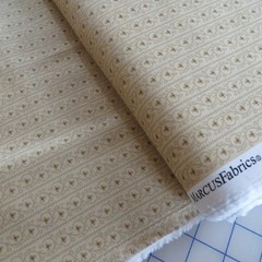 By The Yard, Flower Stripe by Pam Buda For Marcus $3.99 Ships ANY Amount Fabric