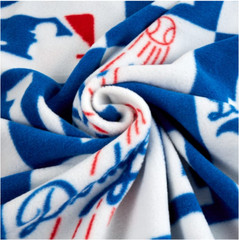MLB Los Angeles Dodgers Block 6619-B Fleece Fabric by the Yard