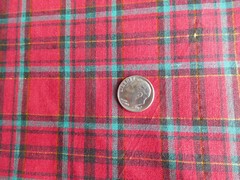 choice U Pick WOVEN PLAID cotton quilting FABRIC pieces 1 to 3 1/2 yards