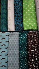 Fat Quarter Bundle Assorted Colors Fabrics – 12 Pieces Approx 21×21 in