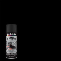 Vinyl & Fabric Spray Paint, Flat Black, 11 oz – Durable, Quick-Dry, Multi-Surfac