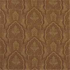 Fabric Robert Allen Beacon Hill Ashland Clay Linen Wool Floral Drapery HH40
