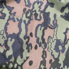500D Nylon Oxford Oak Leaf Pattern Autumn Winter Camouflage Tactical Fabric