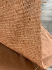 3 Yards Linen ? Fabric Cotton 44” X 112” Quilt Crafts Quilting Peach Coral