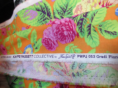 Kaffe Fassett Cotton Fabric 1 FQ Colorful Gradi Floral