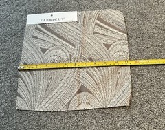 Fabricut Fabric Sample Remnant 11” Bowsprit Driftwood Neutral Crafts