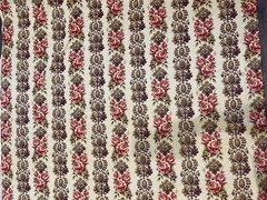 American Folk Fabric Historic Cotton 2006 KU-1006 Renaissance Rose 54” Wide